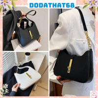 Túi xách thời trang đeo vai kẹp nách nữ thiết kế khoá phong cách Hàn Quốc thanh lịch Dodathat68 791