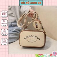 Túi xách thời trang giá rẻ túi đeo chéo bộ đôi dây bản to hoạ thiết thêu siêu xinh Tuinuxinh68 911
