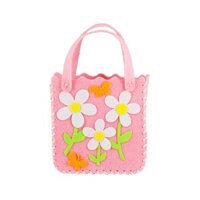 Túi Xách Thủ Công Cho Bé Tự Làm, Đồ Chơi Cho Bé Gái 5 Tuổi Trở Lên, Đồ Handmade Bằng Vải Nỉ