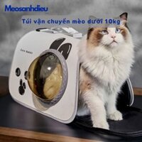 Túi xách Vận chuyển Chó Mèo <10kg, Túi xách phi hành gia cho Thú cưng Vật nuôi- Mèo sành điệu