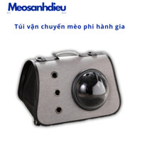 Túi xách Vận chuyển Chó Mèo Kính Màu Trắng, Túi xách phi hành gia cho Thú cưng Vật nuôi- Mèo sành điệu