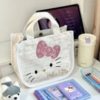 Túi xách xách cầm tay Túi xách nữ dễ thương có giá trị cao Túi xách nữ sinh viên văn phòng Túi xách hộp cơm trưa di động 25325
