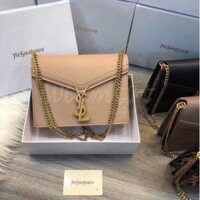 Túi xách YSL cao cấp hình phong bì tặng dây đeo kim loại