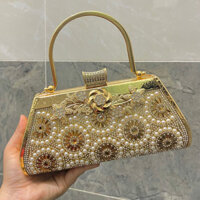 túi xách,túi xách đính đá đi tiệc,túi xách cho mẹ xui