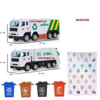 Túi xe CT trớn hốt rác 2C + 4C thùng rác, 8802-8 (Túi) - SP353794