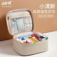 Túi y tế di động tại nhà Túi lưu trữ thuốc dung lượng lớn du lịch sinh viên y tế Bộ sơ cứu thuốc
