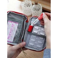 Túi y tế nhỏ di động cho chuyến công tác, du lịch, túi y tế ngoài trời, túi sơ cứu, túi khẩn cấp lớn di động cho đi bộ đường dài ngoài trời