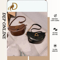 Túi yên ngựa, túi đeo chéo- đeo vai, túi xách hình bán nguyệt chất da siêu đẹp