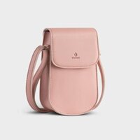 Túi Yuumy ( Thời trang nữ mini - Túi đeo chéo da Seasand YN225HP ) - Hồng phấn