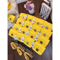 Túi zara vàng 2 quai thổ cẩm