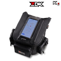 Túi ZDK K3 cao cấp treo đầu xe máy đựng điện thoại, ngăn lớn đựng đồ chạy grab, đi phượt