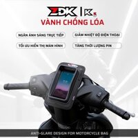 Túi ZDKK5 Treo Đầu Xe Máy Xem Điện Thoại, Phiên Bản Cao Cấp Có Vành Che Giảm Chói Nắng Màn Hình