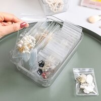 Túi zip-SET 20 CÁI đựng trang sức PVC trong suốt ,có tác dụng bảo vệ chống ô-xy  hóa , bụi bẩn thuận tiện mang theo