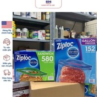 Túi Ziploc đủ kích cỡ chất liệu nhựa BPA free - EDS Hàng Mỹ