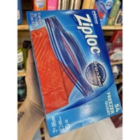 TÚI ZIPLOC ĐỰNG THỰC PHẨM CỦA MỸ ZIPLOC QUART FREEZER 54 TOTAL BAGS