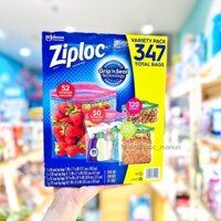 TÚI ZIPLOC MỸ ĐỰNG THỰC PHẨM CÓ KHÓA KÉO, ĐỘ BỀN CAO, SỬ DỤNG NHIỀU LẦN (ZIP LOC - Hộp)