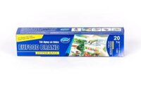 TÚI ZIPPER BẢO QUẢN NHÃN HIỆU EUFOOD - 20 CHIẾC/HỘP SIZE L  31CM*26.5CM - HÀNG VIỆT NAM CHẤT LƯỢNG CAO