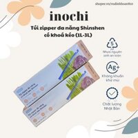 Túi zipper đa năng Inochi 1L-3L (có khoá kéo)Túi zipper đa năng Inochi 1L-3L (có khoá kéo)