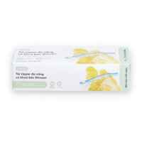 Túi zipper Shinshen có khoá kéo đáy mở rộng Inochi 1l (1 Cái)