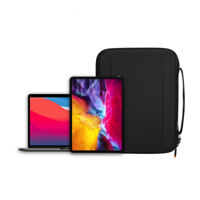 TúiHộp đựng chống shock dành cho iPad, Macbook WIWU Parallel Hardshell - Hàng Chính Hãng - iPad 12.9 inch và Macbook 13 inch - Đen