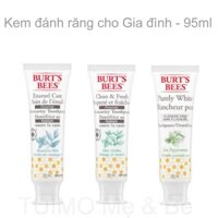 [tuimo] Kem đánh răng bảo vệ men răng Burt Bees clean & fresh mint