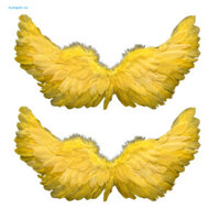 Tuingzh Đôi Cánh Thiên Thần Nhỏ Cho Người Lớn Dễ Dàng Mặc Đôi Cánh Thiên Thần Lấp Lánh Và Tỏa Sáng Với 2 Chiếc Đôi Cánh Lông Vũ Thiên Thần Cho Nữ Bé Gái Hoàn Hảo Cho Halloween Cosplay Và Biểu Diễn Sân Khấu