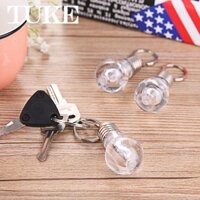 TUKE Đèn Pin LED Bóng Đèn Mini Nhiều Màu Sắc Móc Chìa Khóa Vòng Keychain Rõ Ràng Đèn Torch Keyring