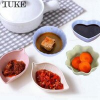 TUKE Đĩa Sáng Tạo Bát Trẻ Em Đĩa Đựng Nước Tương Rơm Lúa Mì Đĩa Đựng Cơm Bộ Đồ Ăn Nhật Bản Đĩa Đựng Thức Ăn Đĩa Đựng Salad