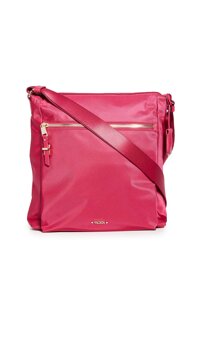 Tumi Women's Canton Crossbody Bag, Raspberry, Red, Pink, One Size