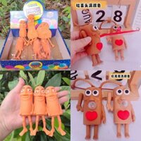 Tung Tung Sahur Squishy Nắn Bóp Mềm Đàn Hồi Squishy Mochi Hot, Đồ Chơi Nắn Bóp Đàn Hồi Xả Stress Hoạt Hình