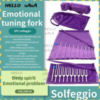 Tuning fork🔔Bộ Điều Chỉnh Âm Thanh Hợp Kim Nhôm 9 Món f174f285ut396re417mi528sol639fa741la852f963