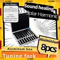 Tuning fork🎵Nĩa Hợp Kim Nhôm 8 Chốt Điều Chỉnh Năng Lượng Mặt Trời 256-512hz 261.6-523.2Hz Hw