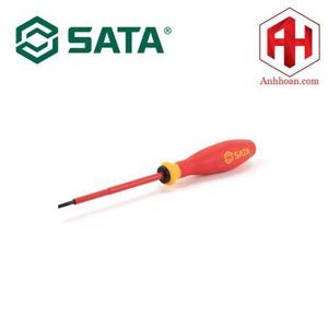 Tuốc nơ vít dẹp 4x100mm Sata 61313