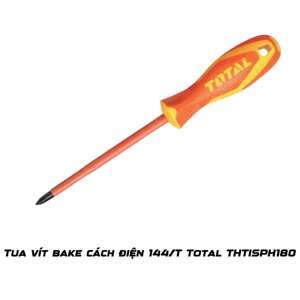 Tuốc nơ vít (tô vít) bake cách điện 1000V Total THTISPH180