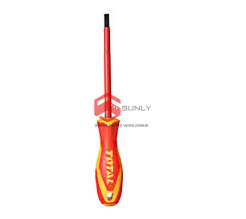 Tuốc nơ vít (tô vít) dẹp cách điện 1000V Total THTIS4100 4mm