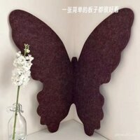 Tường ảnh phong cách Pháp cho phòng khách, hình bướm, không cần khoan, tường nền lối vào bằng nỉ, nhãn dán tường không khí phòng ngủ, trang trí tường