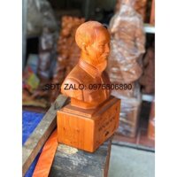 Tượng bác hồ gỗ hương