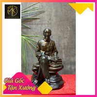 Tượng bác hồ gỗ mun kích thước c20-10-10