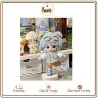 Tượng bé bông gấu xanh - Lem Decor