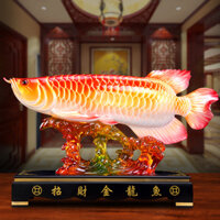 Tượng cá rồng, Kim long, Cá chép hóa rồng, Tượng phong thủy, Decor Trang trí nhà cửa, Quà tặng ý nghĩa - SUNNY