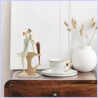 Tượng Cặp Đôi Tình Nhân Tượng Nhỏ Để Bàn Trang Trí Tiệc Cưới