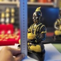 Tượng Cậu Bé Chiê..u Tà..i Thepnimit Cao 19 cm Chất Liệu Đá