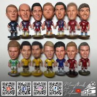 Tượng cầu thủ bóng đá Kodoto Soccerwe Football Figure Toy 7cm Bayern Munich Dortmund Wolfsburg Fiorentina