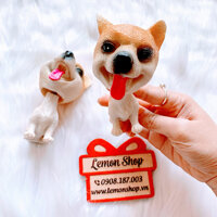 Tượng Cậu Vàng Gật Đầu (Thạch Cao)