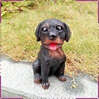 Tượng chó Điêu khắc Lò sưởi Phòng ngủ Sưu tầm Cún con Tượng