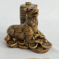 Tượng Chó Ống Tăm - Gốm Sứ Bát Tràng