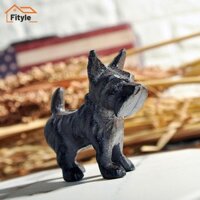 Tượng chó Trang trí Tượng chó con sáng tạo cho cửa tủ sách