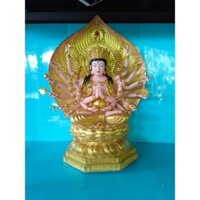 Tượng Chuẩn Đề Bồ Tát cao 40cm