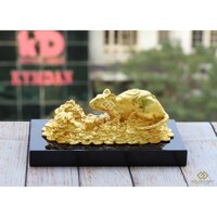 Tượng Chuột Chiêu Tài Tấn Lộc mạ vàng 24K - Golden Gift Việt Nam - TCCT02