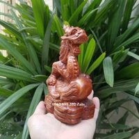 Tượng con rồng gỗ hương [RẺ SẬP SÀN]